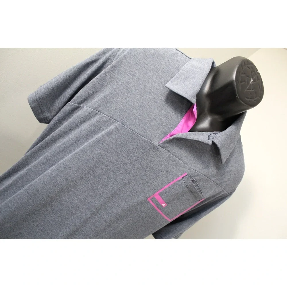 Adidas Golf Polo ClimaCool Performance Wicking Short Sleeve Pocket Mens Size XL‎